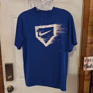 Nike Blue Graphic Tee